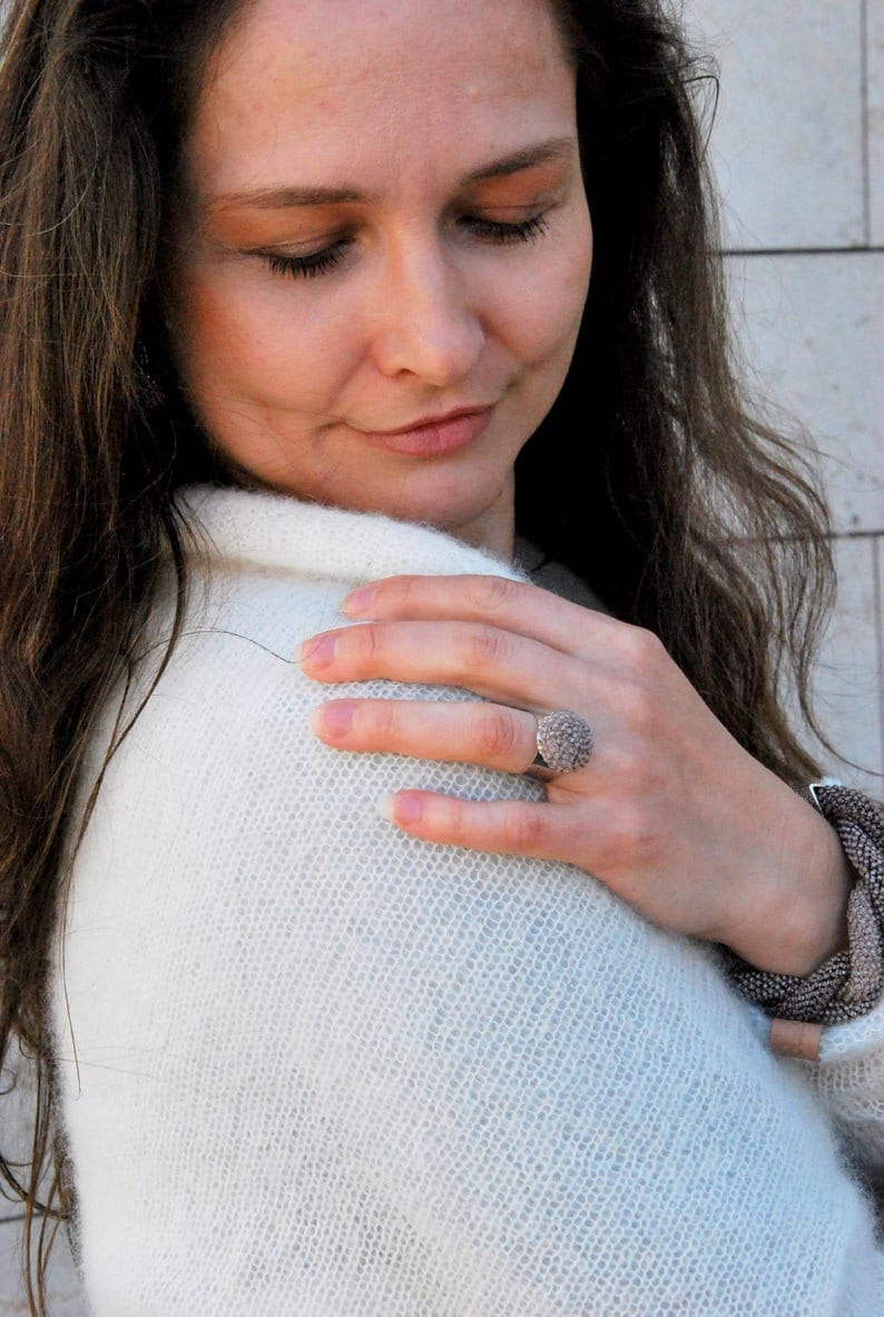 Mohair Wedding Bolero Shrug: Bridal Cover-Up