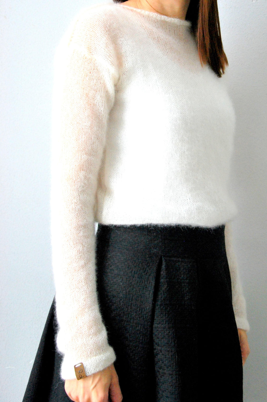 White sweater, sweater, mohair sweater, white jumper, wedding sweater, bridal sweater, knit sweater, white pullover, bridal shrugs, pullover