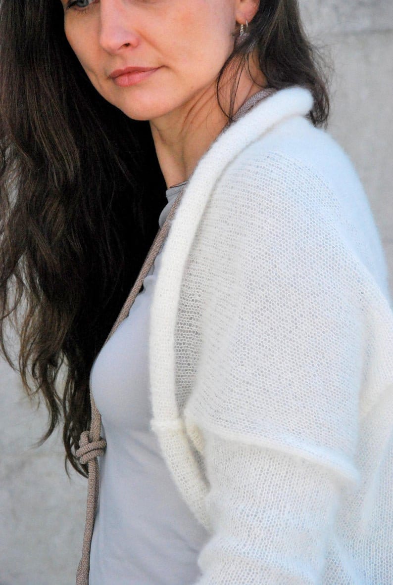 Mohair Wedding Bolero Shrug: Bridal Cover-Up